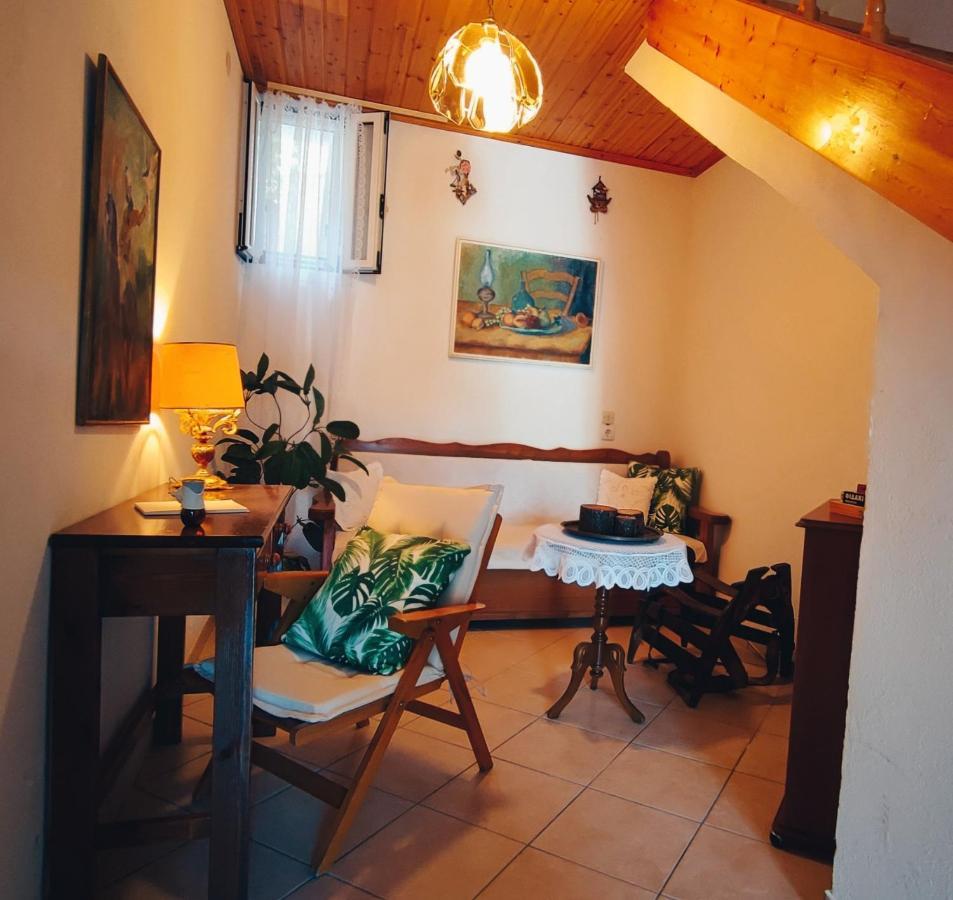 Retro Wooden House Gaios Villa Kültér fotó